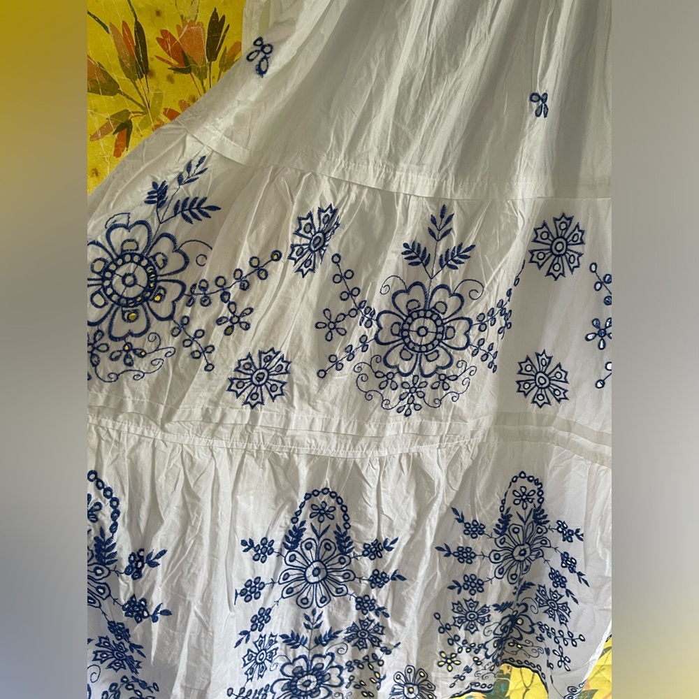 Anthropologie The Somerset Maxi Dress: Eyelet Edition NWT - Picture 7 of 11